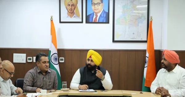 ਹਰਜੋਤ ਸਿੰਘ ਬੈਂਸ ਵੱਲੋਂ ਸ਼ਹਿਰੀ ਬੁਨਿਆਦੀ ਢਾਂਚੇ ਸਬੰਧੀ ਵੱਖ-ਵੱਖ ਪ੍ਰਾਜੈਕਟਾਂ ਦਾ ਐਲਾਨ
