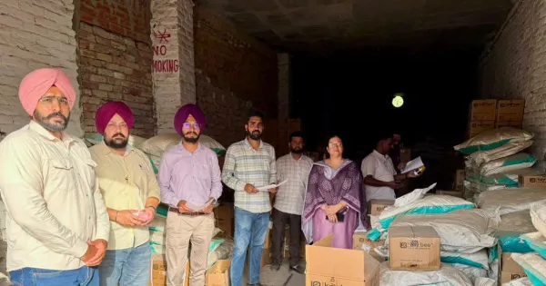 ਬਠਿੰਡਾ ਵਿੱਚ 140 ਕੁਇੰਟਲ ਗ਼ੈਰ-ਕਾਨੂੰਨੀ ਖਾਦ ਜ਼ਬਤ