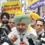 ਮੁੱਖ ਮੰਤਰੀ ਭਗਵੰਤ ਸਿੰਘ ਮਾਨ  ਦੀ ਫਰਜ਼ੀ ਵੀਡੀਓ  ਖ਼ਿਲਾਫ਼ ਆਪ ਨੇ ਸੂਬਾ ਪੱਧਰੀ ਪ੍ਰਦਰਸ਼ਨ ਕੀਤਾ