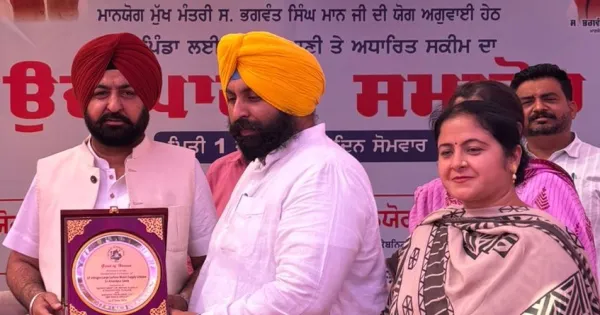 43.46 ਕਰੋੜ ਦੀ ਲਾਗਤ ਨਾਲ 67 ਪਿੰਡਾਂ ਲਈ ਸਰਫੇਸ ਵਾਟਰ ਸਪਲਾਈ ਸਕੀਮ ਹੋਈ ਲੋਕ ਅਰਪਣ
