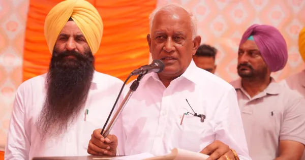 ਜਲ ਸਰੋਤ ਮੰਤਰੀ ਬਰਿੰਦਰ ਕੁਮਾਰ ਗੋਇਲ ਵੱਲੋਂ 13 ਕਰੋੜ ਰੁਪਏ ਦੇ ਸਿੰਚਾਈ ਪ੍ਰਾਜੈਕਟਾਂ ਦੀ ਸ਼ੁਰੂਆਤ